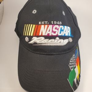 EST 1948 NASCAR racing hat cotton hook & eye Ajustable black cap hat